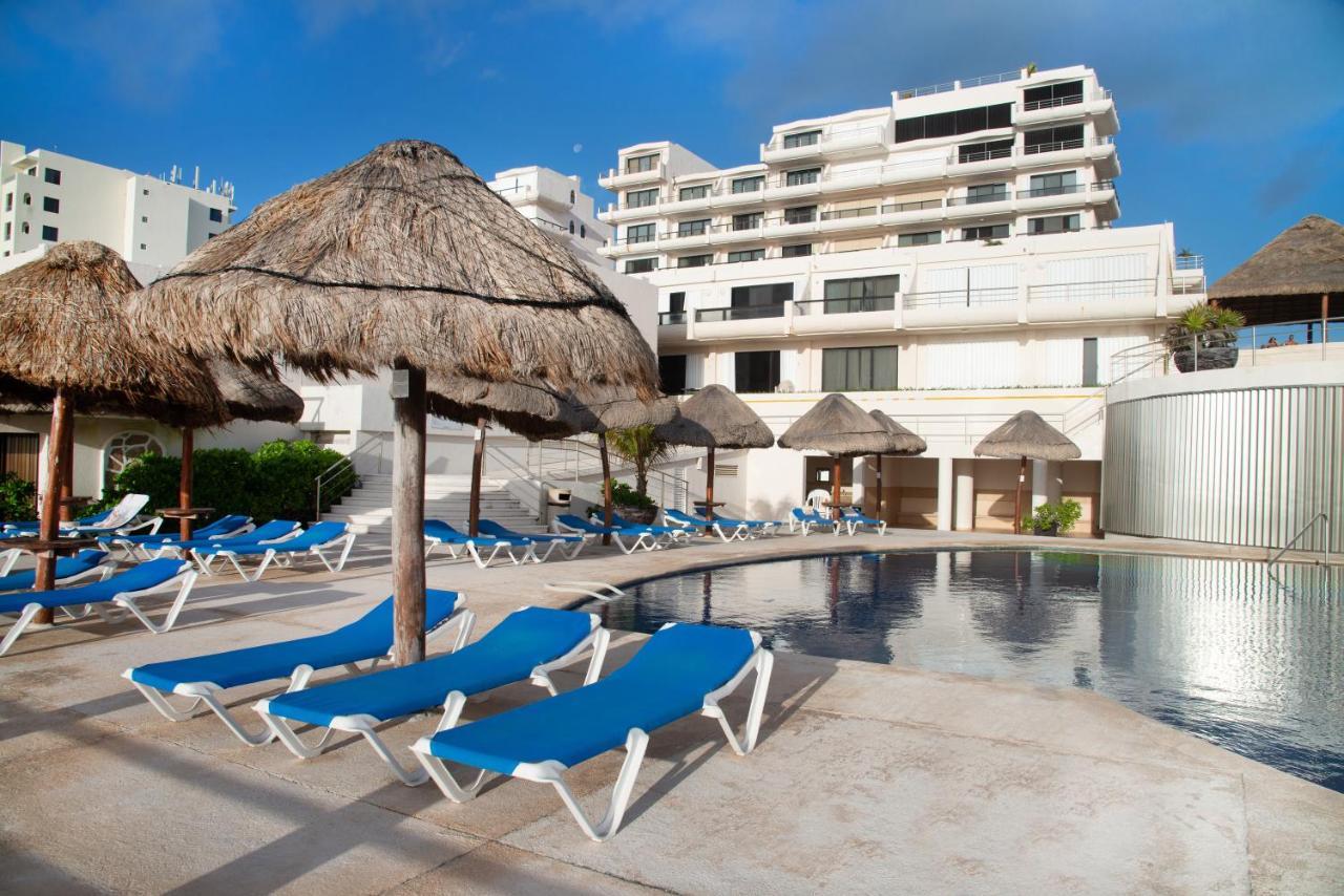 Cozy Ocean Front Penthouse At Marlin Beach Apartment Cancun Exterior photo