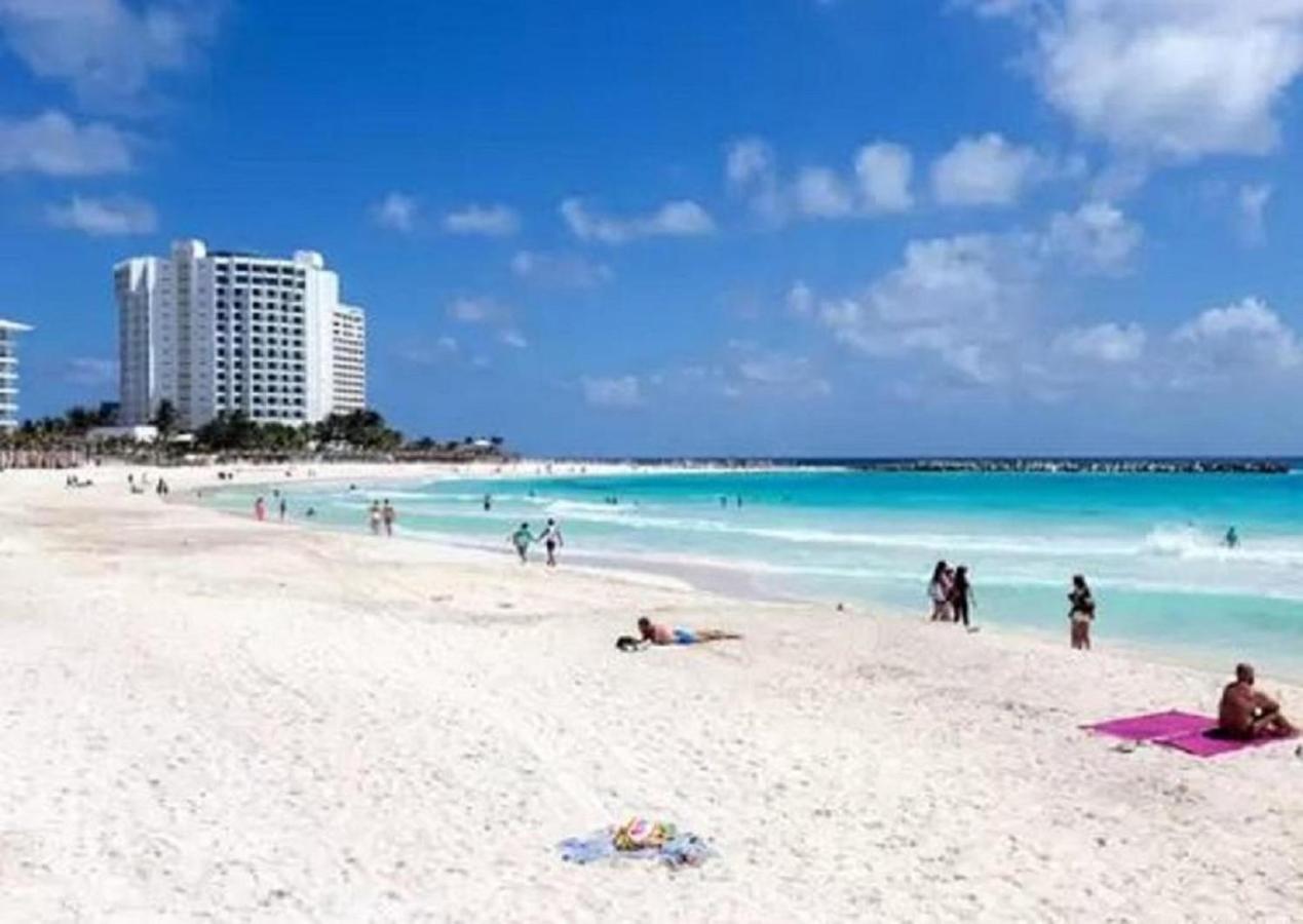Cozy Ocean Front Penthouse At Marlin Beach Apartment Cancun Exterior photo